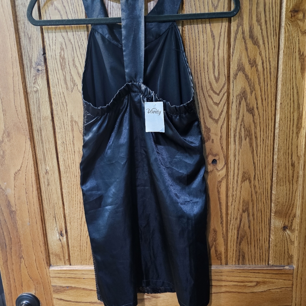 Black Sequim Mini Dress - Picture 7 of 9